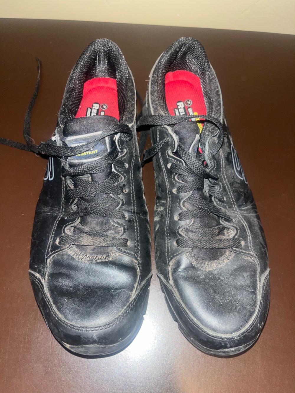 Skechers Black Sneakers - no slip soles for waitressing